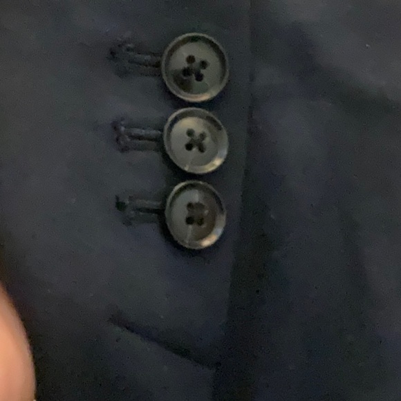 Banana Republica Dark Blue Blazer with Red and White Trim - Picture 11 of 12